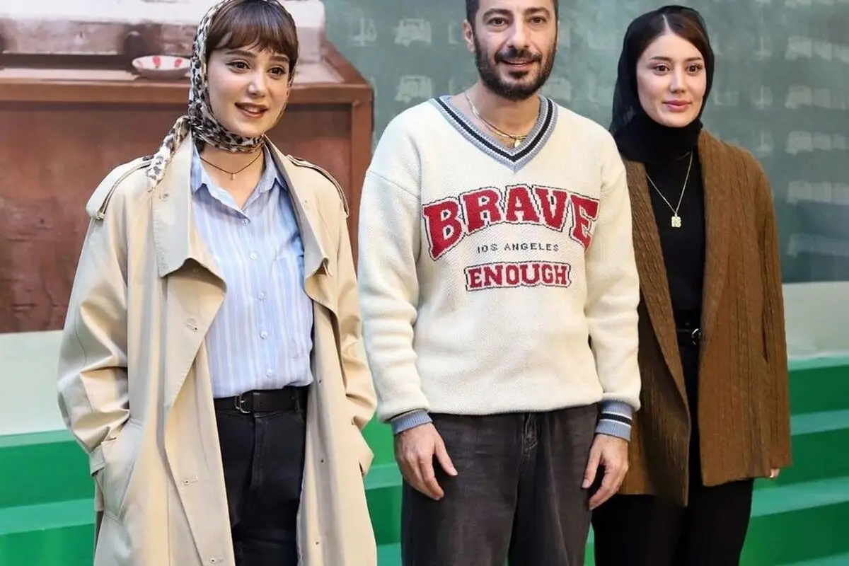 استایل جذاب و دیدینی خواهران حاجی پور، صبا و ساقی در اکران فیلم زودپز