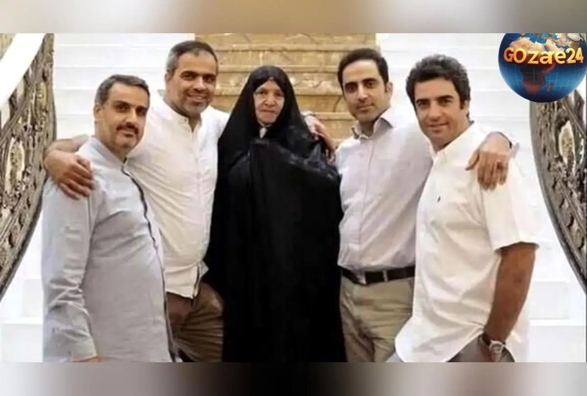 عکس خانوادگی منوچهر هادی در جشن روز مادر؛ لحظه‌های گرم و محبت‌آمیز در خانه پدری