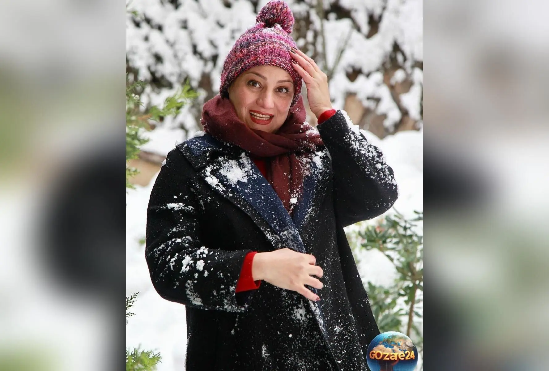 تصاویر خلاقانه و استایل‌های جذاب بازیگران ایرانی در اولین برف زمستان ۱۴۰۲ | ذوق و شادی هنرمندان در فضای مجازی