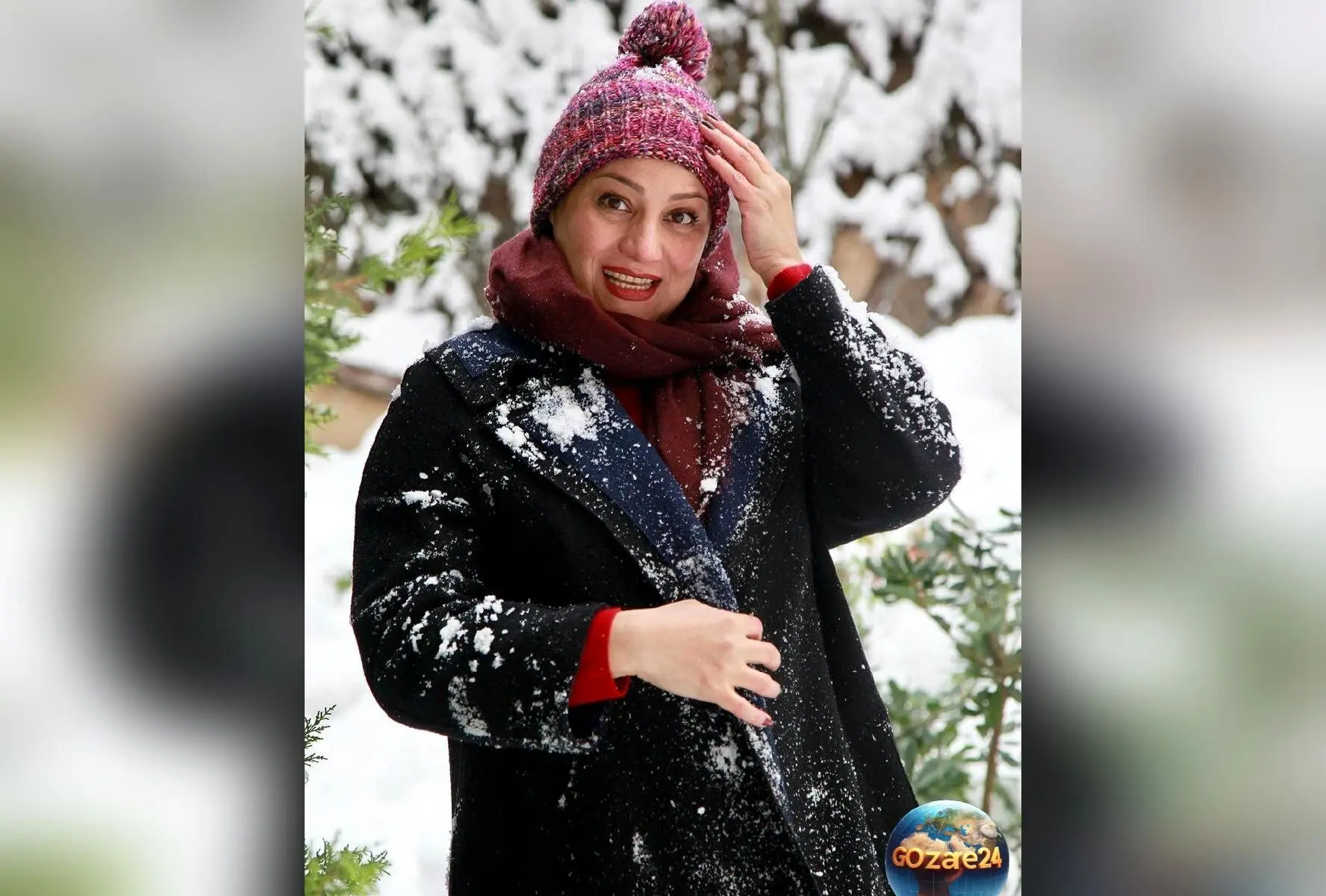 تصاویر خلاقانه و استایل‌های جذاب بازیگران ایرانی در اولین برف زمستان ۱۴۰۲ | ذوق و شادی هنرمندان در فضای مجازی