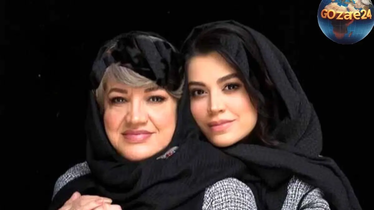 جشن تولد مجلل ناهید مسلمی مادر شیدا خلیق با کیک زرد رنگ و تزئینات خاص در تهران