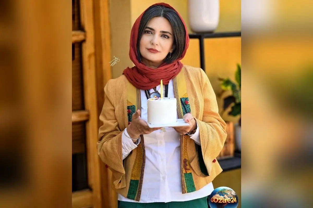 لیندا کیانی در جشن تولد متفاوت با طراحی کیک مینیمال نسکافهای با حضور الناز حبیبی