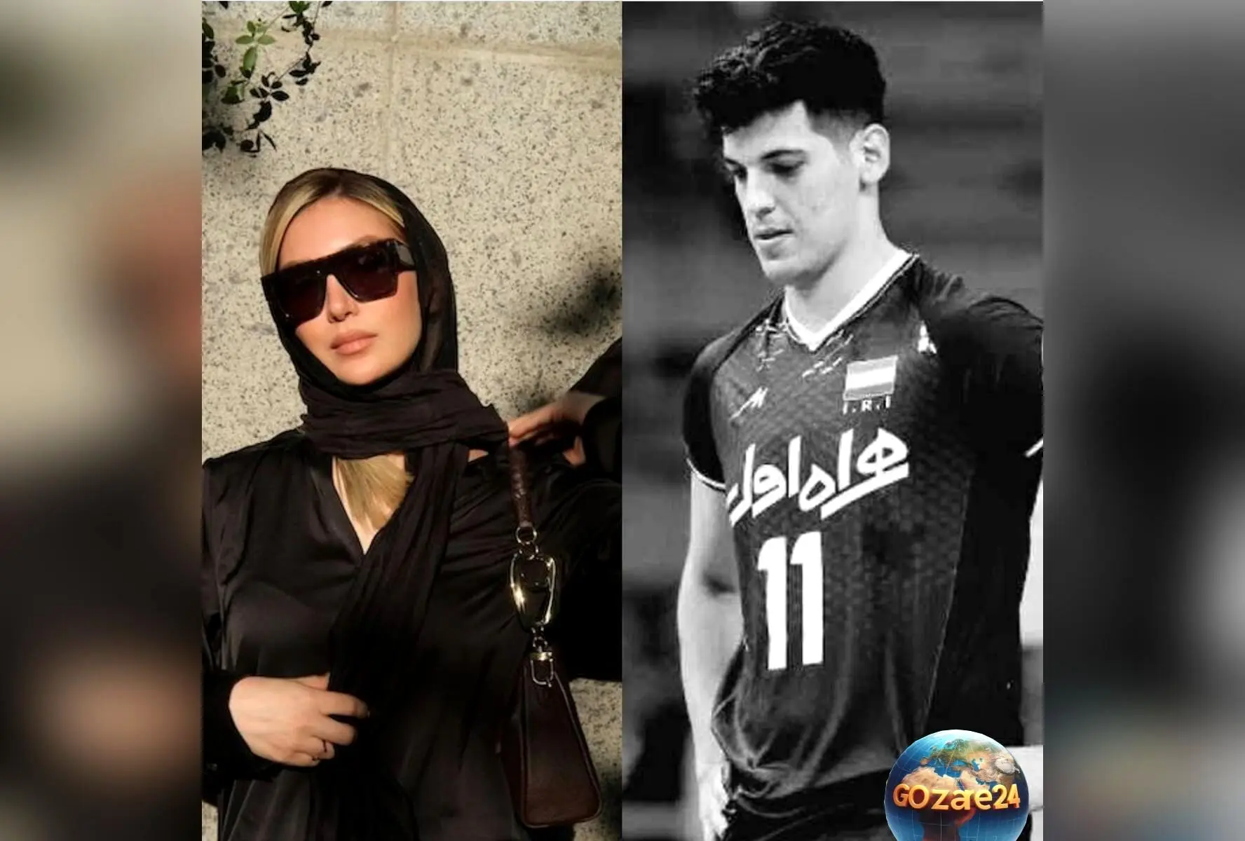 مینا مختاری برای اولین بار به درگذشت صابر کاظمی واکنش نشان داد + تسلیت همسر بهرام رادان در پی فوت ورزشکار