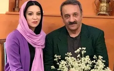 علی اوسیوند، ستاره پرکار سینما و تلویزیون، همراه همسرش در تصویری دیدنی و عاشقانه
