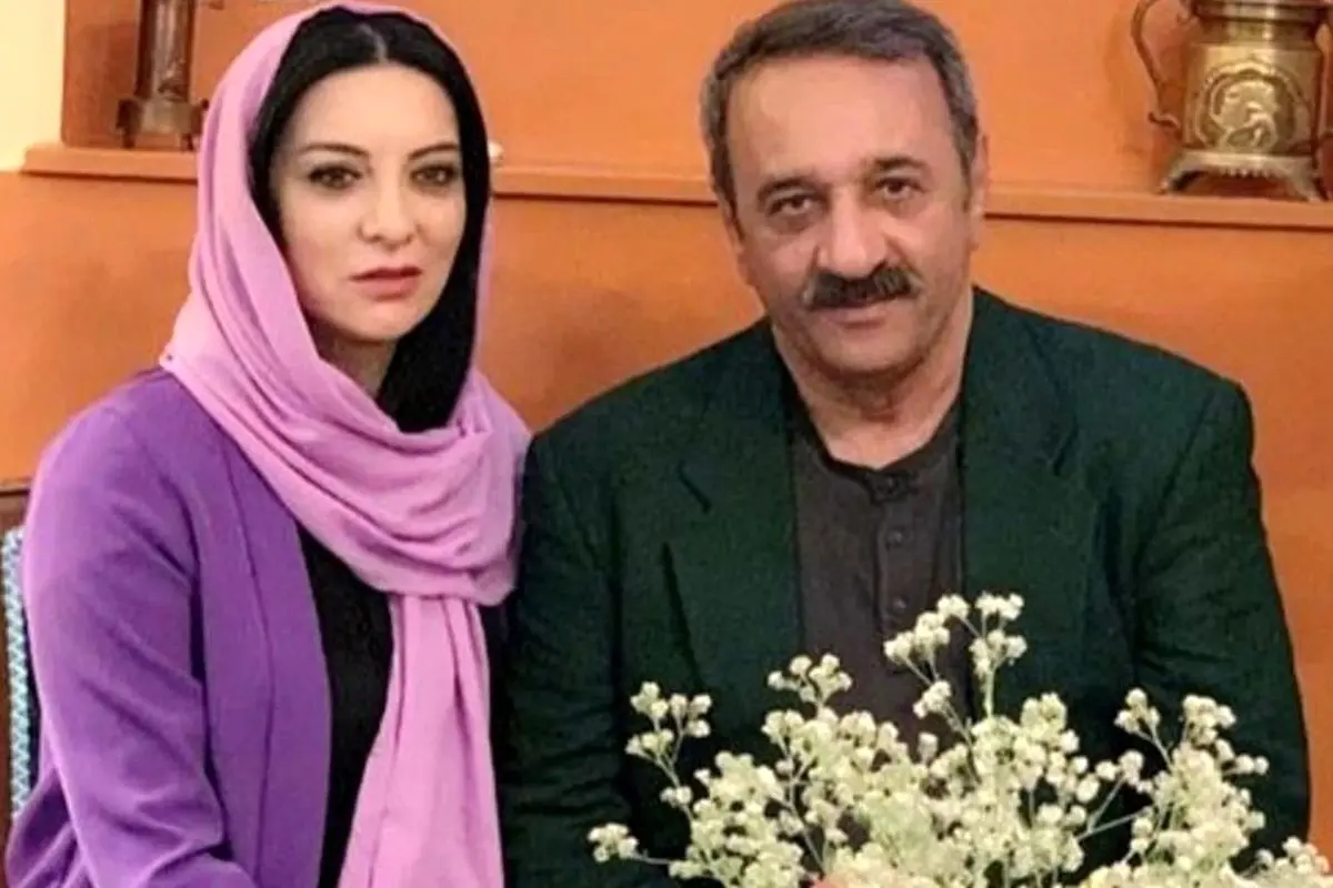 علی اوسیوند، ستاره پرکار سینما و تلویزیون، همراه همسرش در تصویری دیدنی و عاشقانه