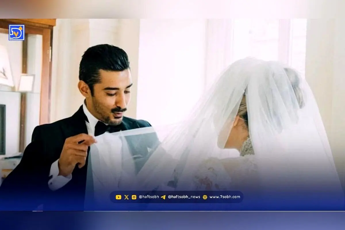 عکس‌های قدیمی از مراسم عروسی رضا قوچان نژاد و سروین بیات | خواهر ساره بیات در مراسم ازدواج