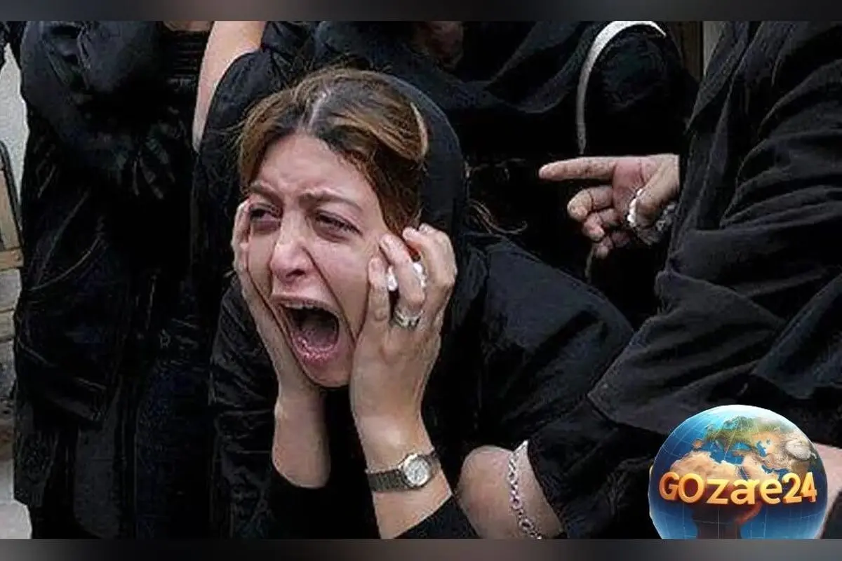 مراسم عزای همسر جوان فریبا نادری در حضور خانواده و هنرمندان + عکسهای دردناک