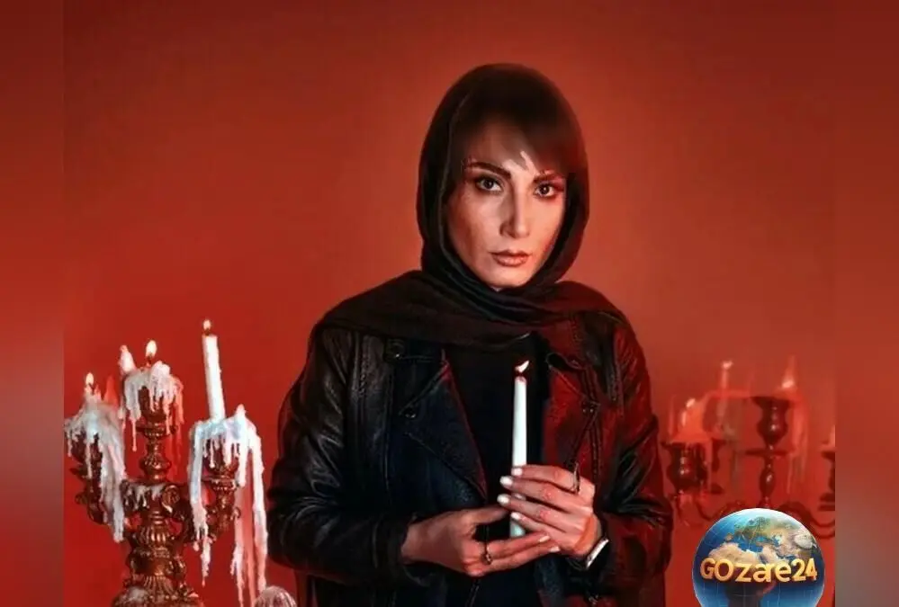 تصویر جدید سمیرا حسن‌پور از پشت صحنه سریال «گردن‌زنی» با بازی کیسان دیباج
