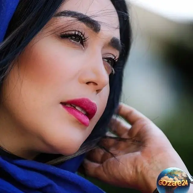 سلفی فیلتردار و شیک سارا منجزی پور در هوای بارانی و رنگین کمان + بیوگرافی بازیگر ایرانی