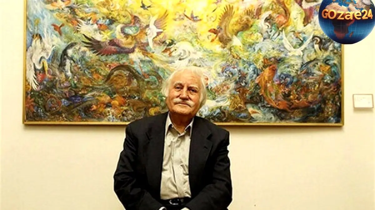 نگاهی به خانه هنری استاد فرشچیان در ایران و آمریکا؛ تصاویر بی‌نظیر از چیدمان هنر ایرانی و آثار نفیس او