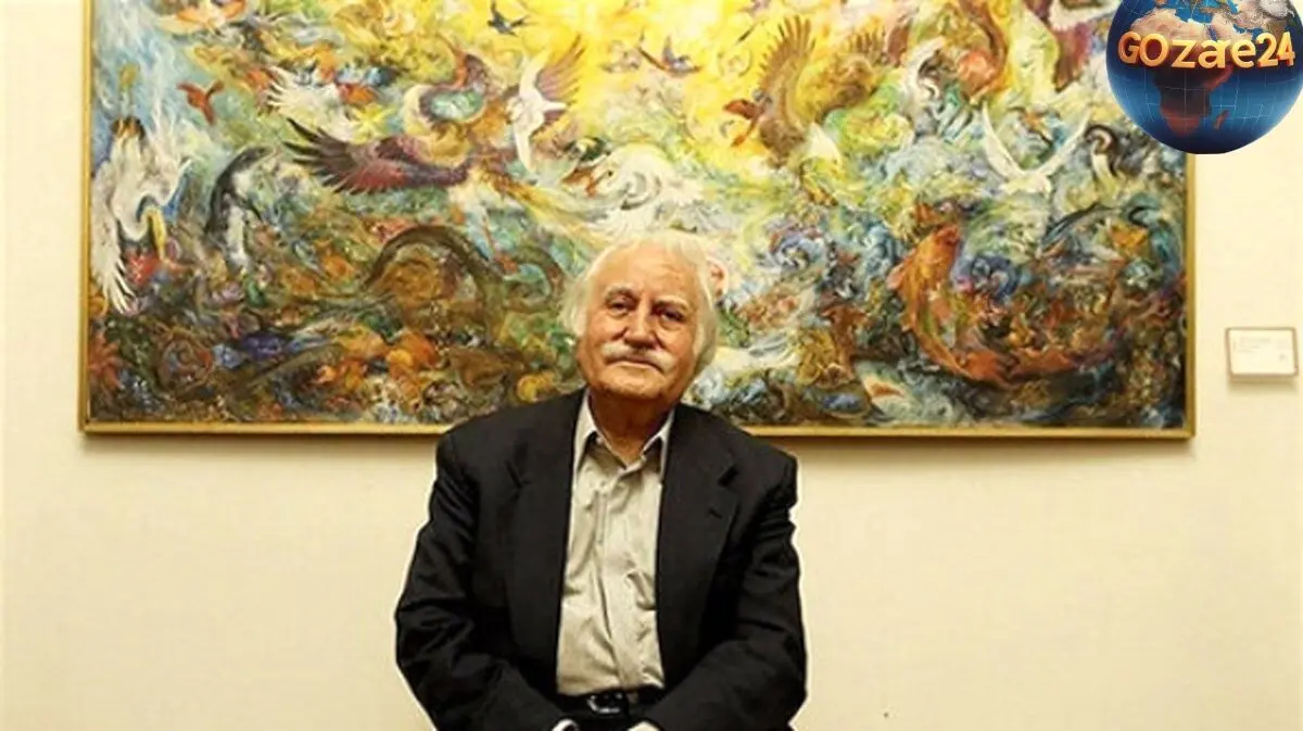 نگاهی به خانه هنری استاد فرشچیان در ایران و آمریکا؛ تصاویر بی‌نظیر از چیدمان هنر ایرانی و آثار نفیس او