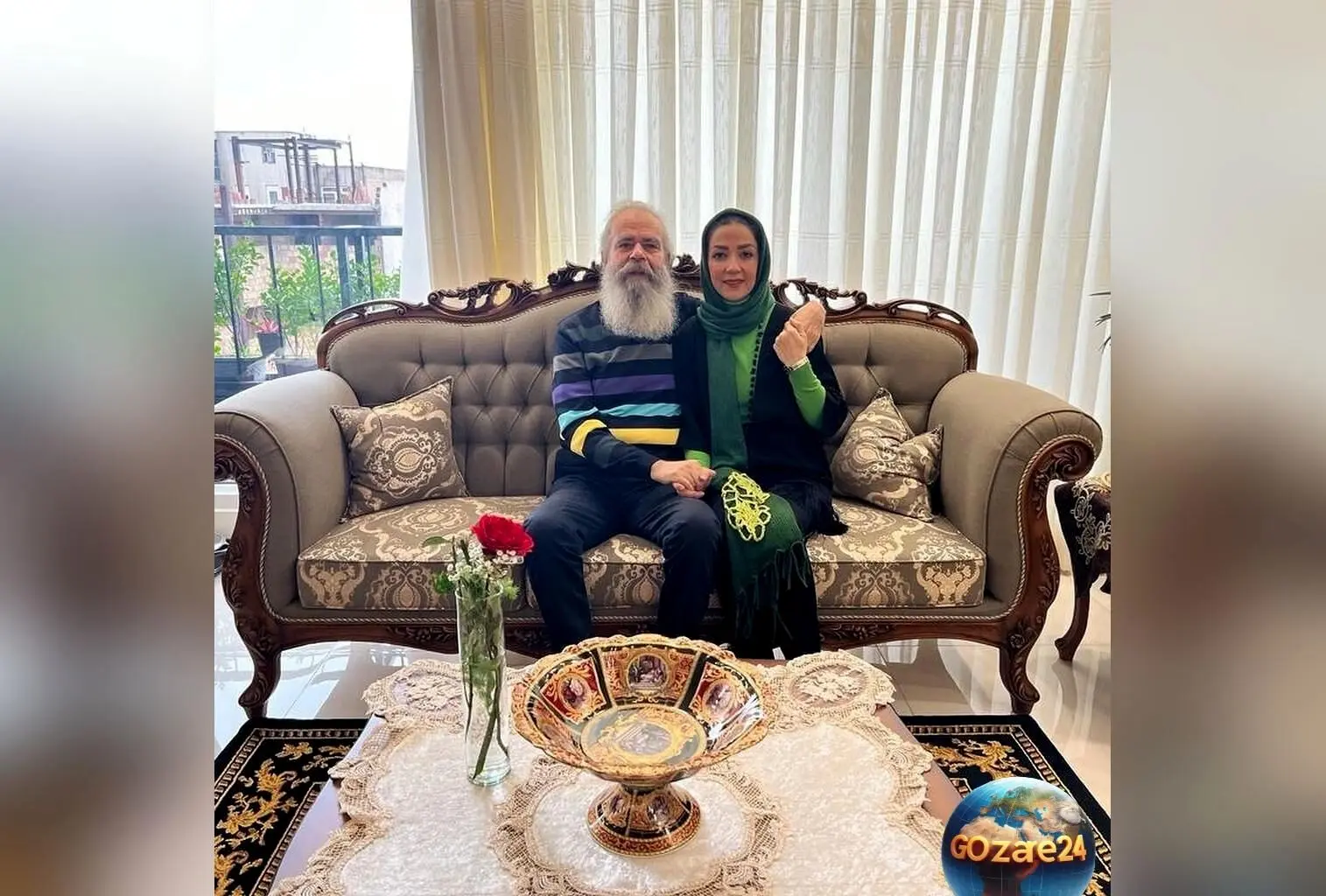 تصاویر لوکس و مجلل از دکوراسیون قصرگونه خانه سارا صوفیانی و همسرش + راهنمای طراحی داخلی بی‌نظیر