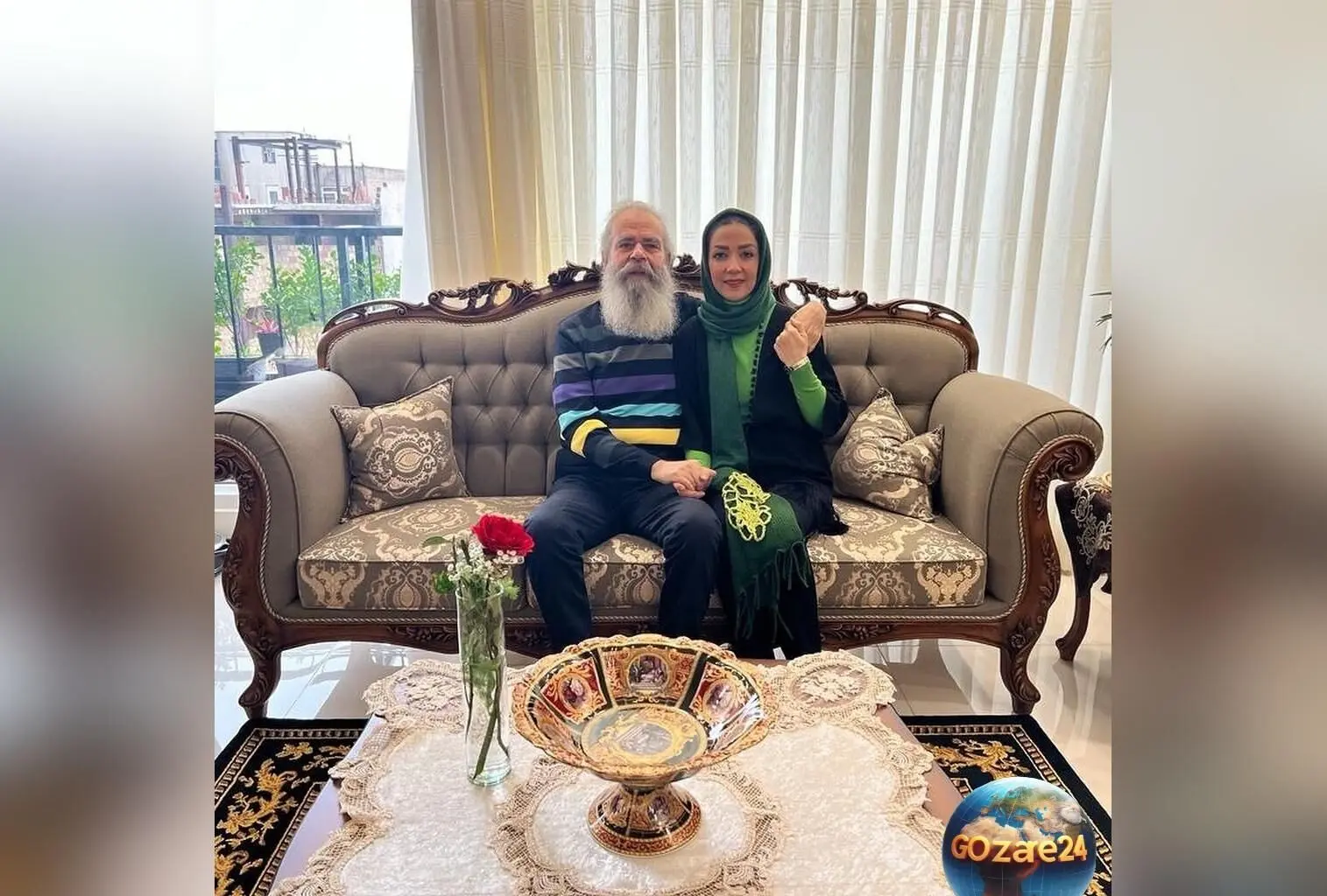 تصاویر لوکس و مجلل از دکوراسیون قصرگونه خانه سارا صوفیانی و همسرش + راهنمای طراحی داخلی بی‌نظیر