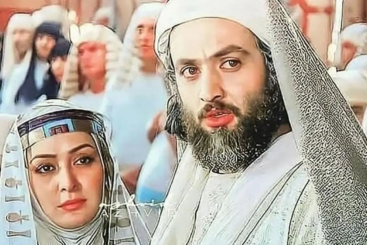 عکس کمیاب از کودکی الهام حمیدی بازیگر نقش آسنات در سریال یوسف پیامبر | تصویر نادر سال 1359