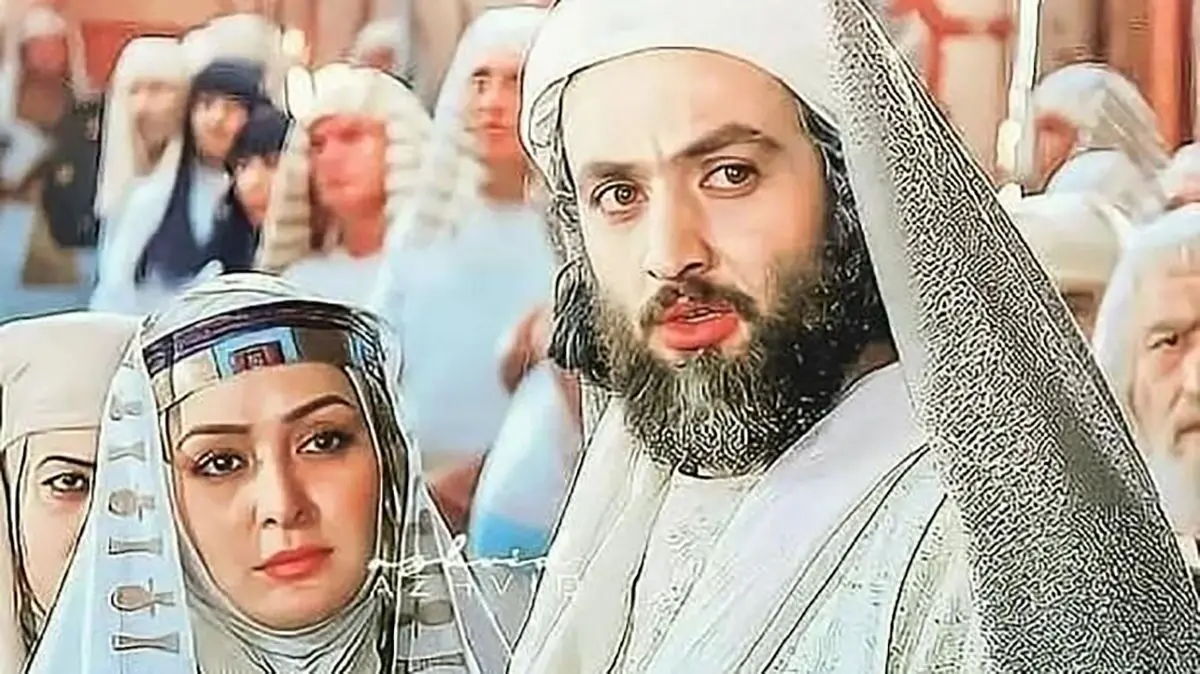 عکس کمیاب از کودکی الهام حمیدی بازیگر نقش آسنات در سریال یوسف پیامبر | تصویر نادر سال 1359