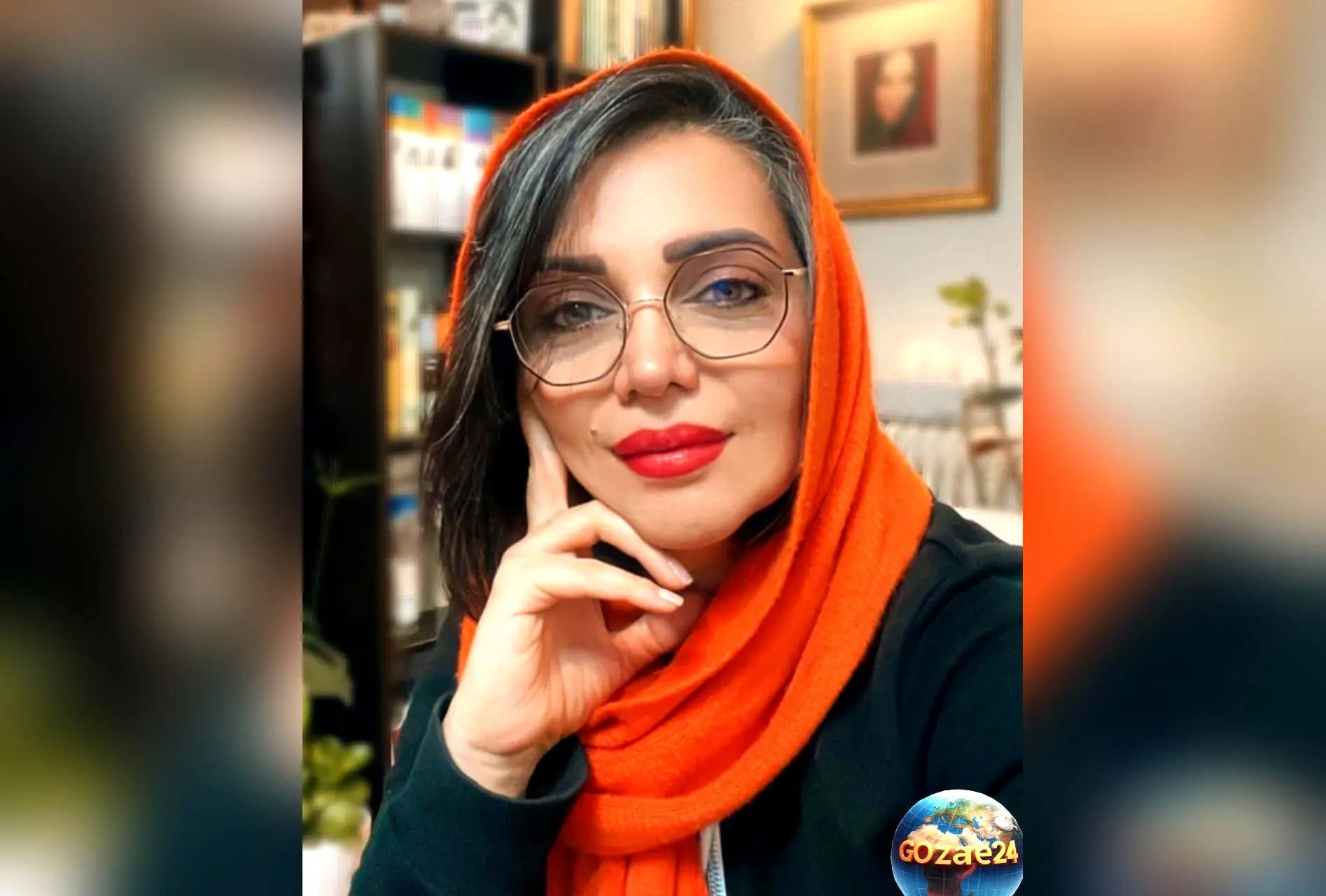 الهام پاوه نژاد با استایل رنگارنگ و جذاب در عکس جدیدش در صفحه اینستاگرام