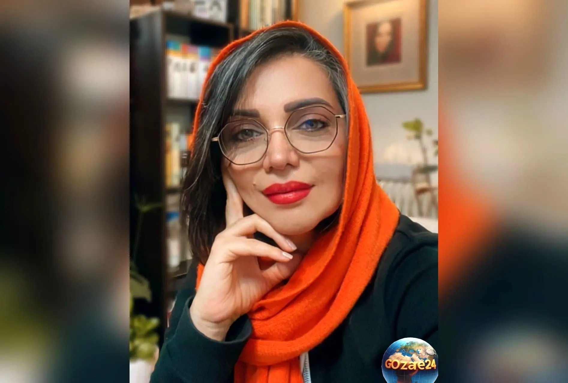 الهام پاوه نژاد با استایل رنگارنگ و جذاب در عکس جدیدش در صفحه اینستاگرام