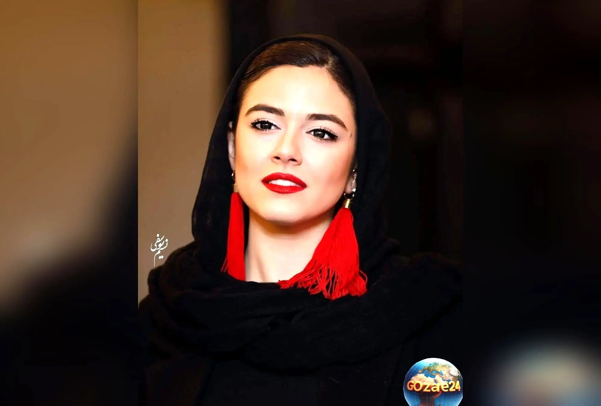 ماهور الوند با استایل آکروماتیک ماهور الوند در استایل کژوال با مانتو راه راه و چکیده جذاب در اینستاگرام