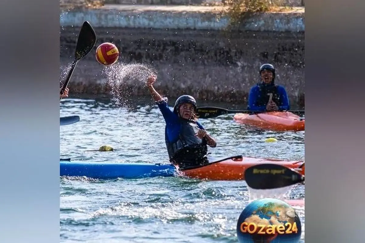 جدال دختران قایقران در دریاچه آزادی؛ صدرنشینی تیم نوین تهران در نیم‌فصل اول لیگ کانوپولوی بانوان ۱۴۰۴