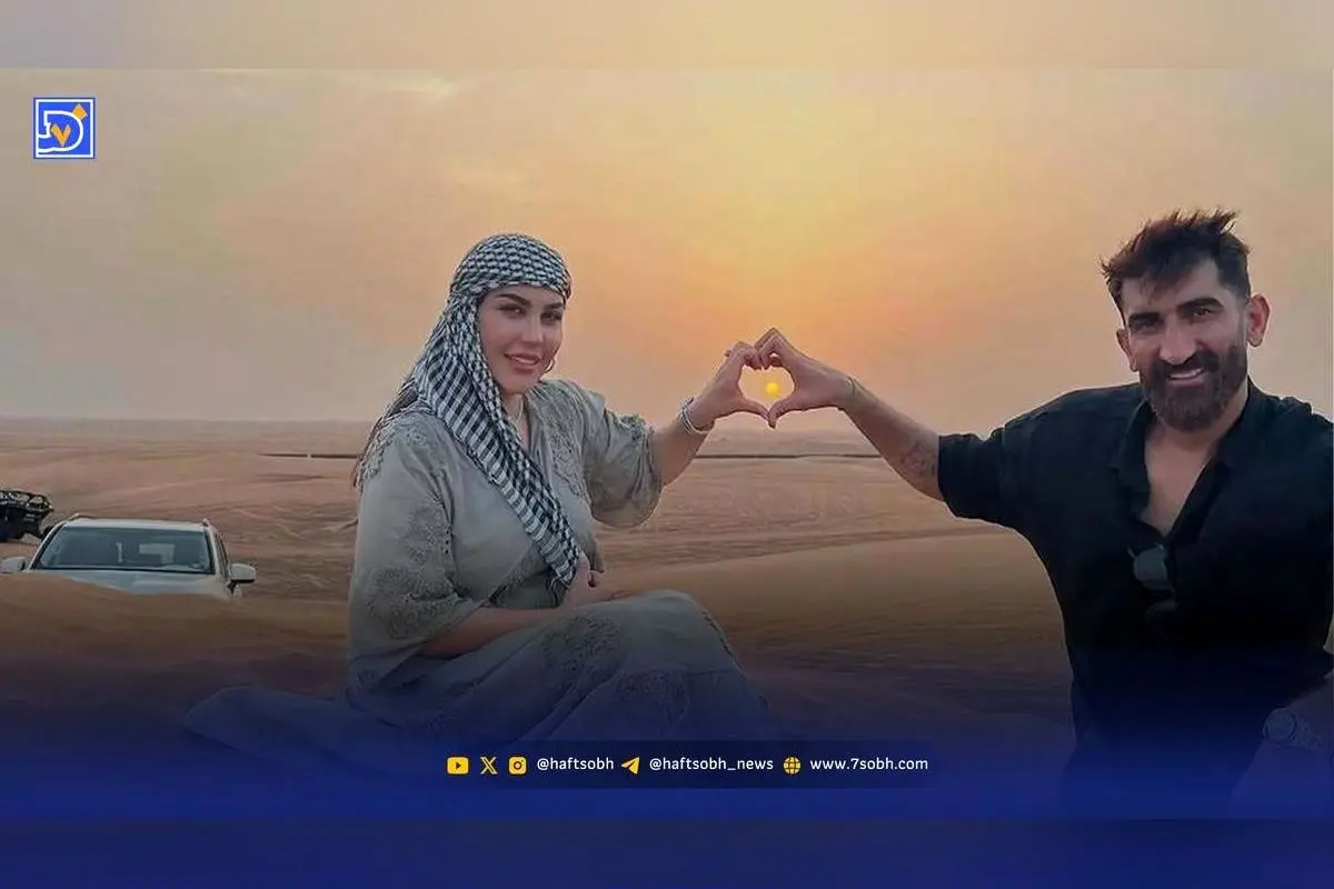 تصاویر جدید سفرهای داخلی و خارجی علیرضا بیرانوند با همسرش اکرم بانو؛ از دبی تا بلژیک و چک