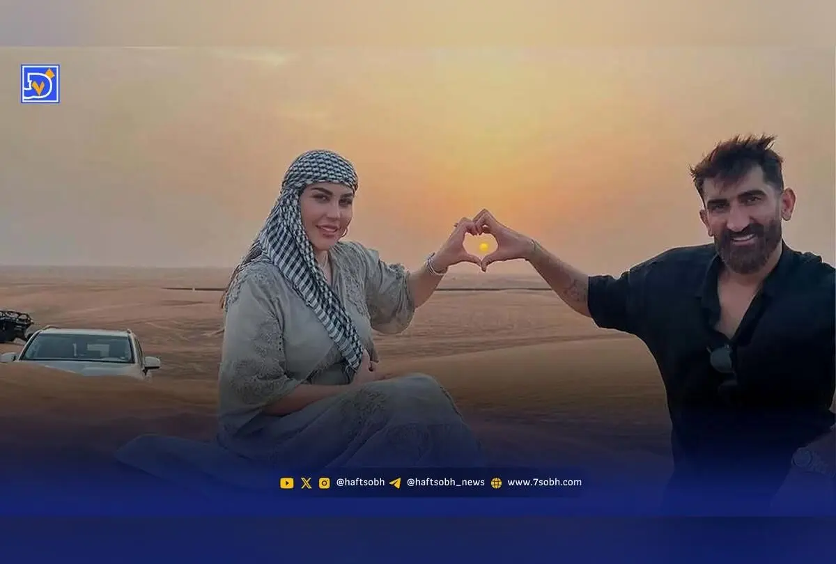 تصاویر جدید سفرهای داخلی و خارجی علیرضا بیرانوند با همسرش اکرم بانو؛ از دبی تا بلژیک و چک