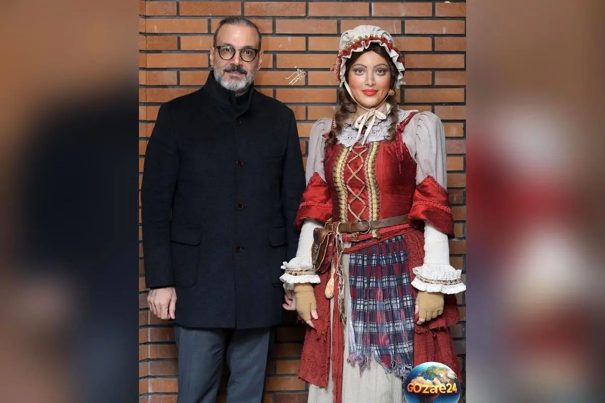درخشش بهنوش طباطبایی در پشت صحنه نمایش الیور توئیست با استایل ویکتوریایی و حضور مهمان ویژه علیرضا قربانی