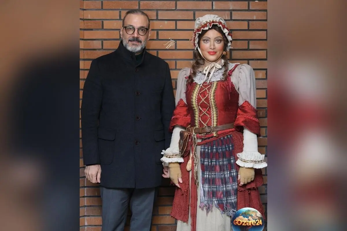 درخشش بهنوش طباطبایی در پشت صحنه نمایش الیور توئیست با استایل ویکتوریایی و حضور مهمان ویژه علیرضا قربانی