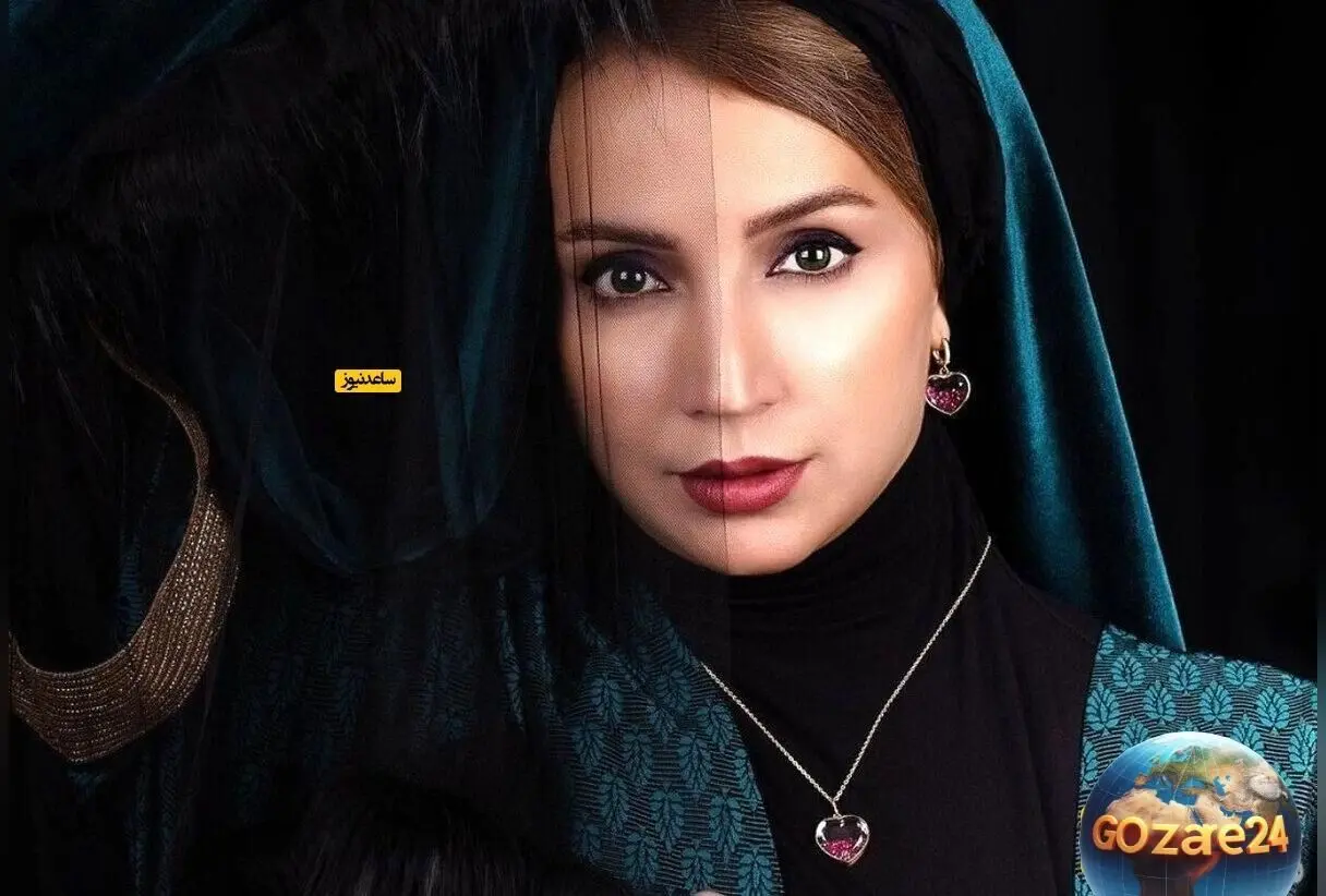 مدل مانتو گیپور و شال طلایی شبنم قلی خانی، استایلی لوکس و مجلل برای مهمانی‌های شبانه