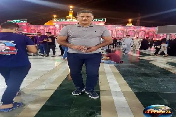 علی دایی و دخترش نورا در حرم امام رضا (ع)؛ زیارت محبوب شهریار ایران + عکس