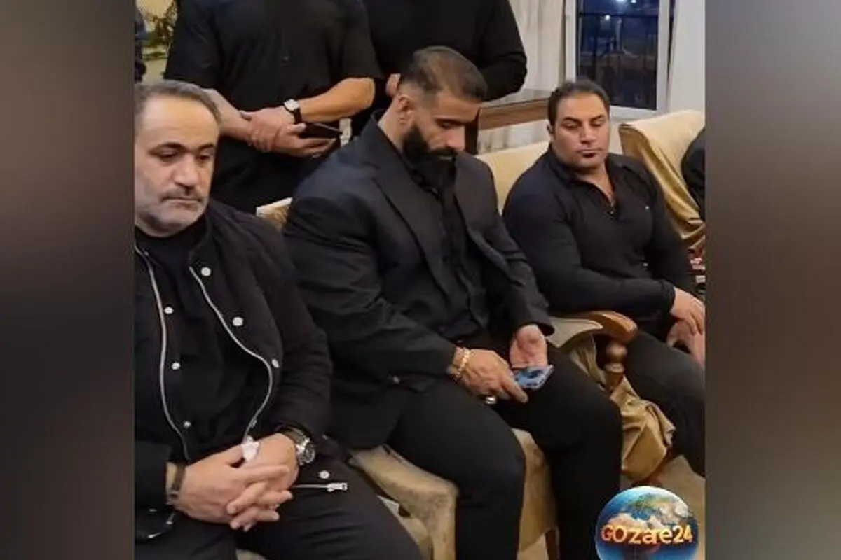 حضور هادی چوپان و علی نعمتی در خانه مرحوم فرامرز عزیزی، بدنساز جوان پرپَر شده با فیلم| یاد و خاطره درگذشتگان ورزش کشور