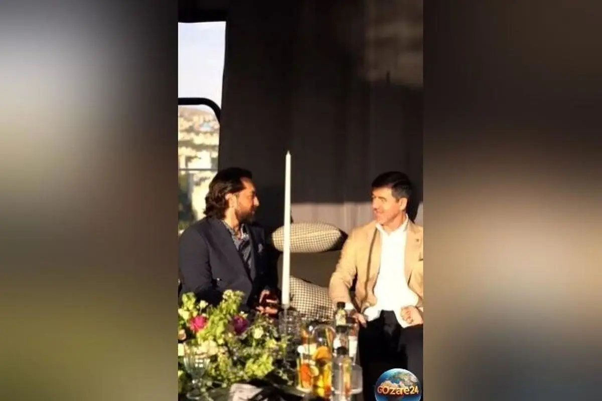 فوتبالیست محبوب و بازیگران سرشناس در مراسم لاکچری ده سالگی برند پوشاک + تصاویر