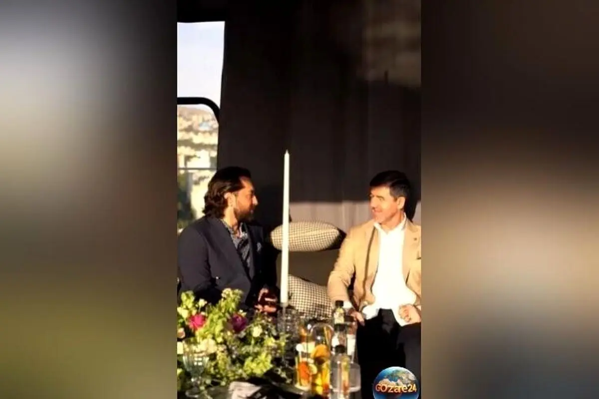 فوتبالیست محبوب و بازیگران سرشناس در مراسم لاکچری ده سالگی برند پوشاک + تصاویر