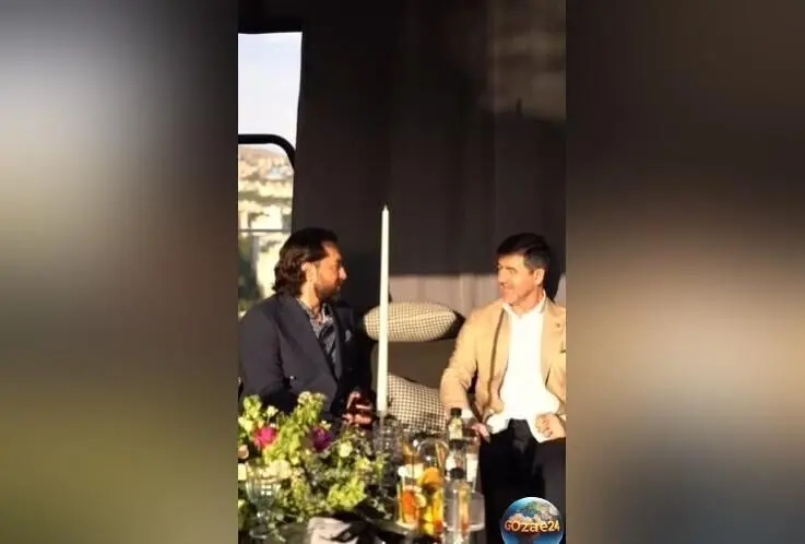 فوتبالیست محبوب و بازیگران سرشناس در مراسم لاکچری ده سالگی برند پوشاک + تصاویر