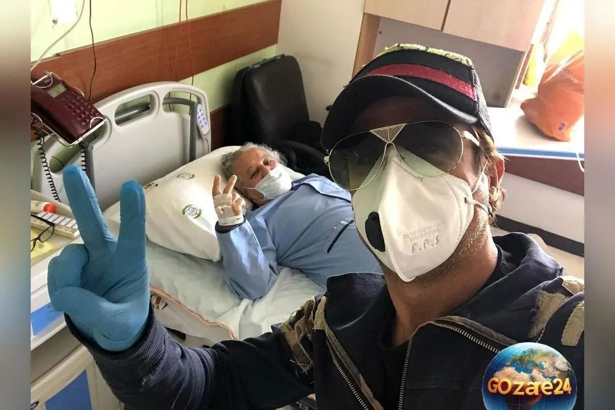 تصاویر دلنشین از عشق و مراقبت هنرمندان مشهور ایرانی از والدین در بیمارستان + لحظات خالصانه و روح‌بخش