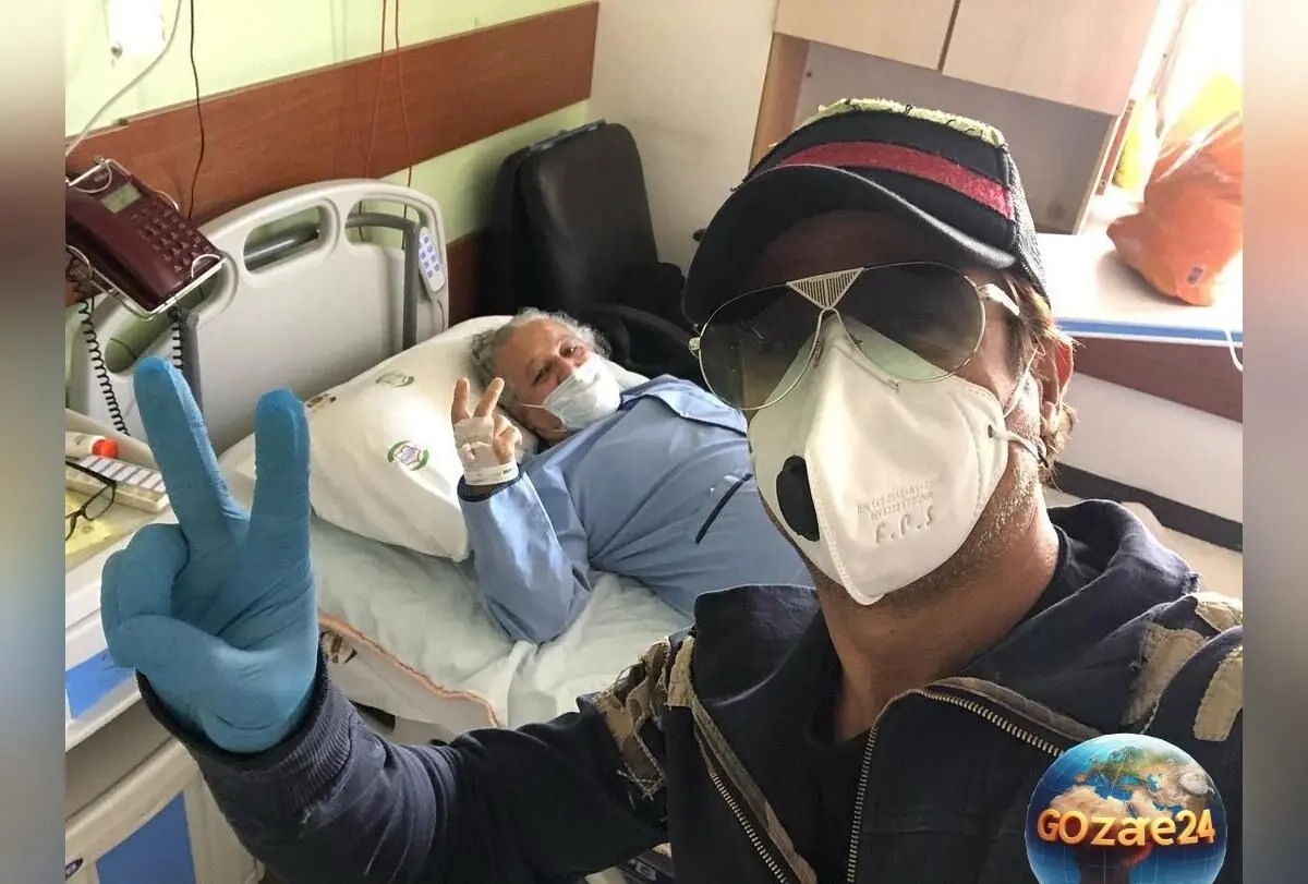 تصاویر دلنشین از عشق و مراقبت هنرمندان مشهور ایرانی از والدین در بیمارستان + لحظات خالصانه و روح‌بخش
