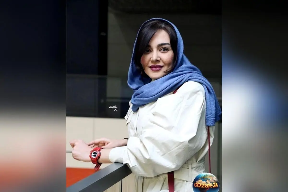 تیپ رسمی و باکلاس ندا قاسمی با چشمان خمار و کشیده‌اش در جدیدترین استایل جذاب!