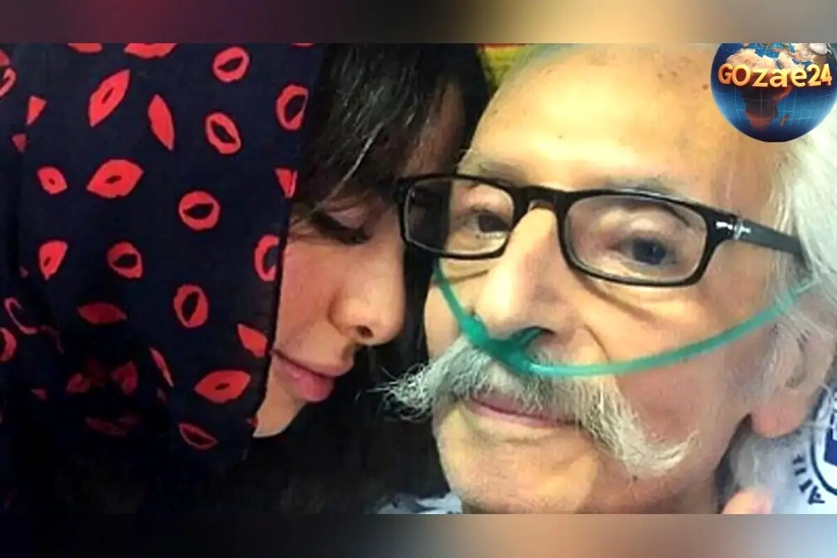عکس متفاوت و عاشقانه نوه جمشید مشایخی؛ لحظه‌ای بی‌نظیر از پیوند محبت و هنر
