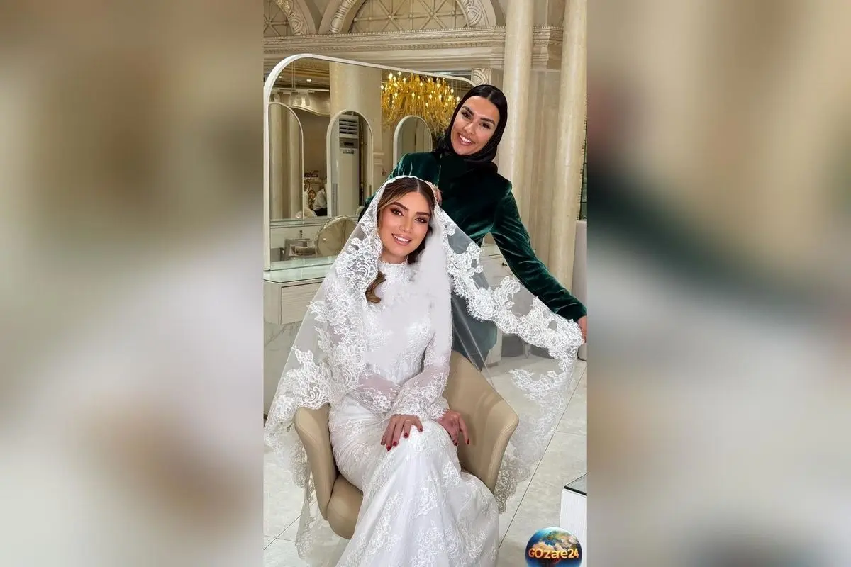 متین ستوده برای بار هزارم لباس عروس پوشید + مراحل آماده‌سازی و تصاویر جذاب مراسم فرمالیته