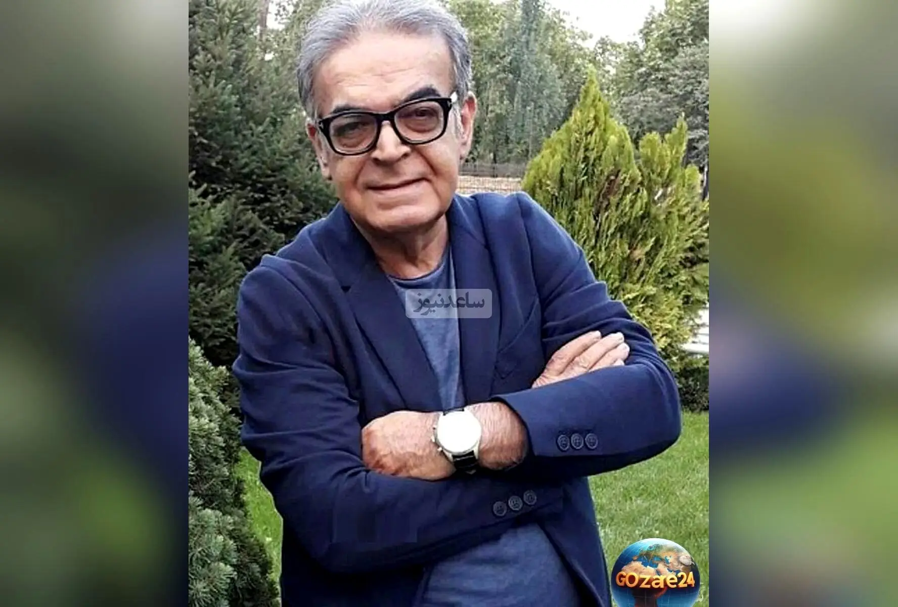 حمید لولایی در اهواز با لباس محلی خوزستان؛ عکس یادگاری در فروشگاه دشداشه