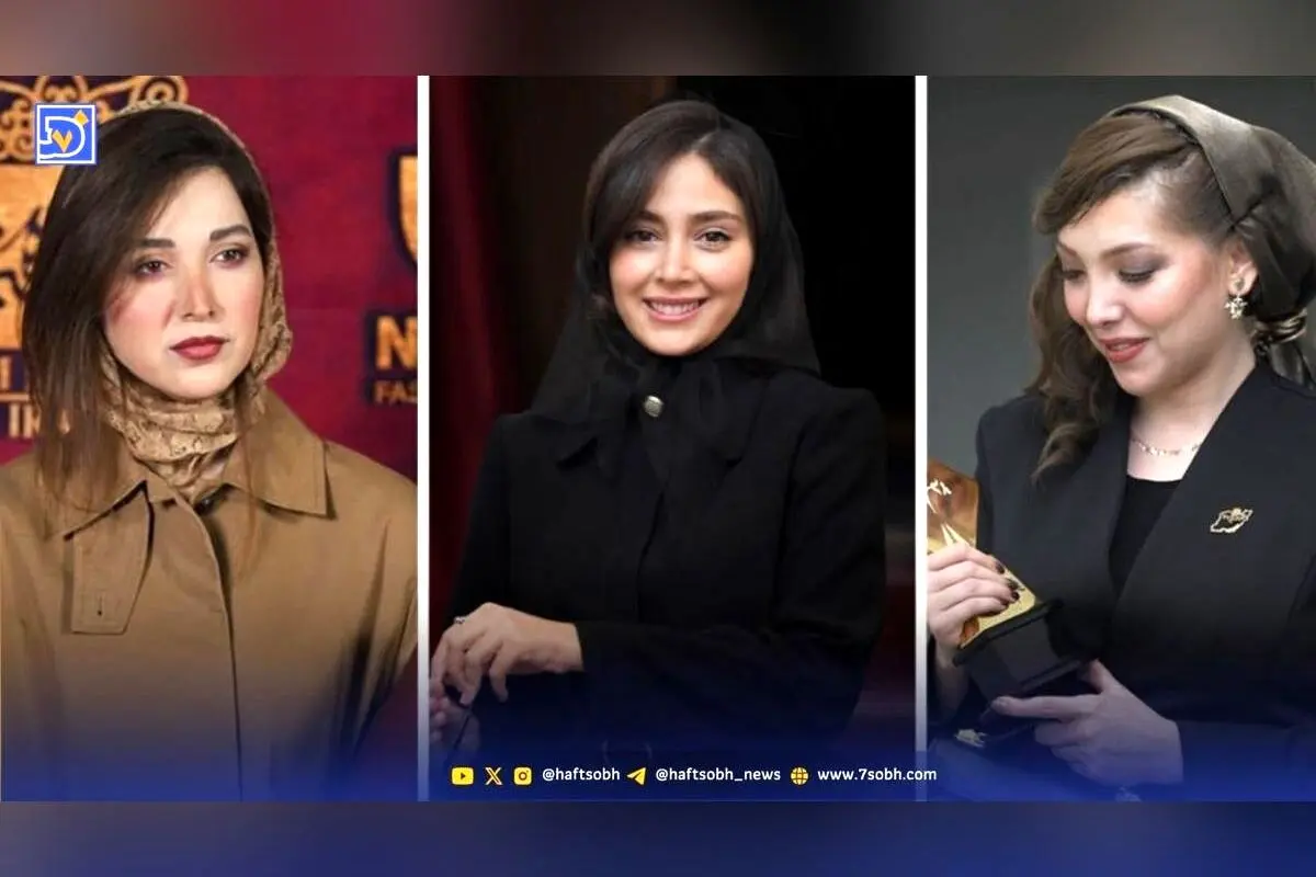 مدل موهای بازیگران ایرانی زیر مینی‌اسکارف‌ها؛ راهنمای استایل، ظرافت و تنوع در جزئیات