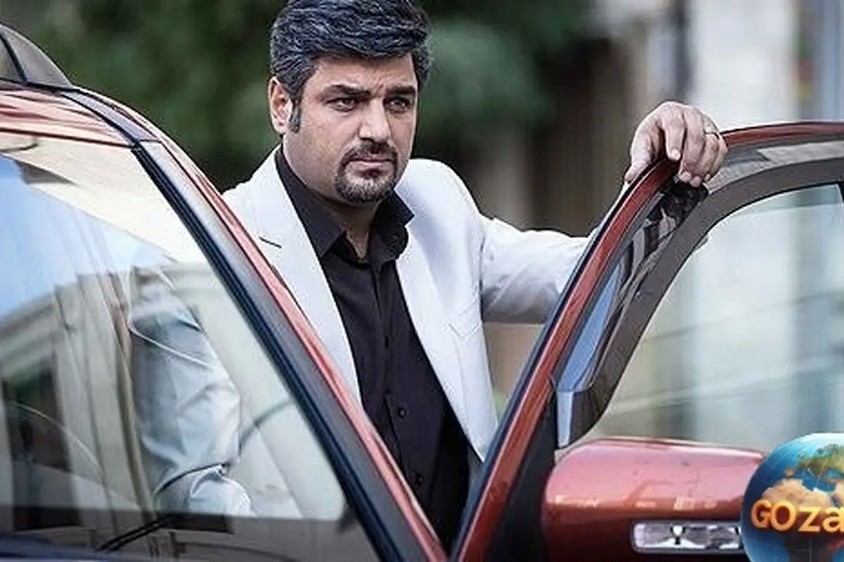 شوخی جذاب سام درخشانی با قد الناز حبیبی در بهار سریال دردسرهای عظیم + عکس