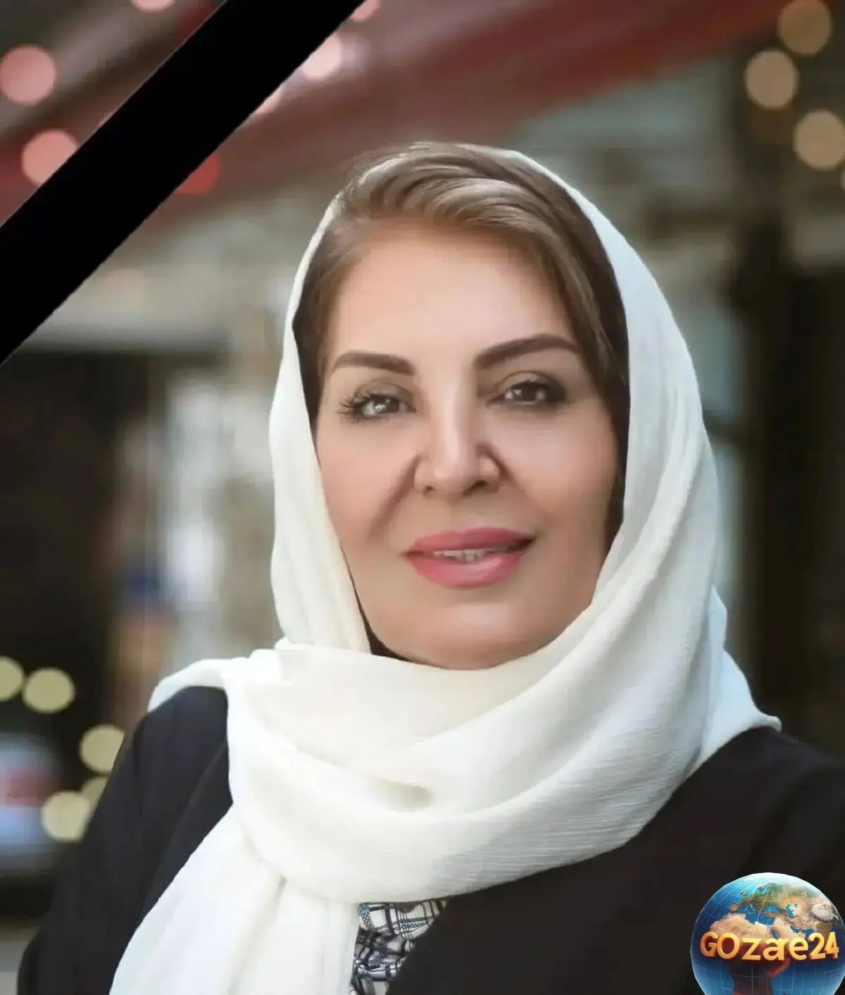 فاتحه‌خوانی و وداع گرم زهره حمیدی بر سر مزار پسر در بهشت زهرا + عکس‌های احساسی