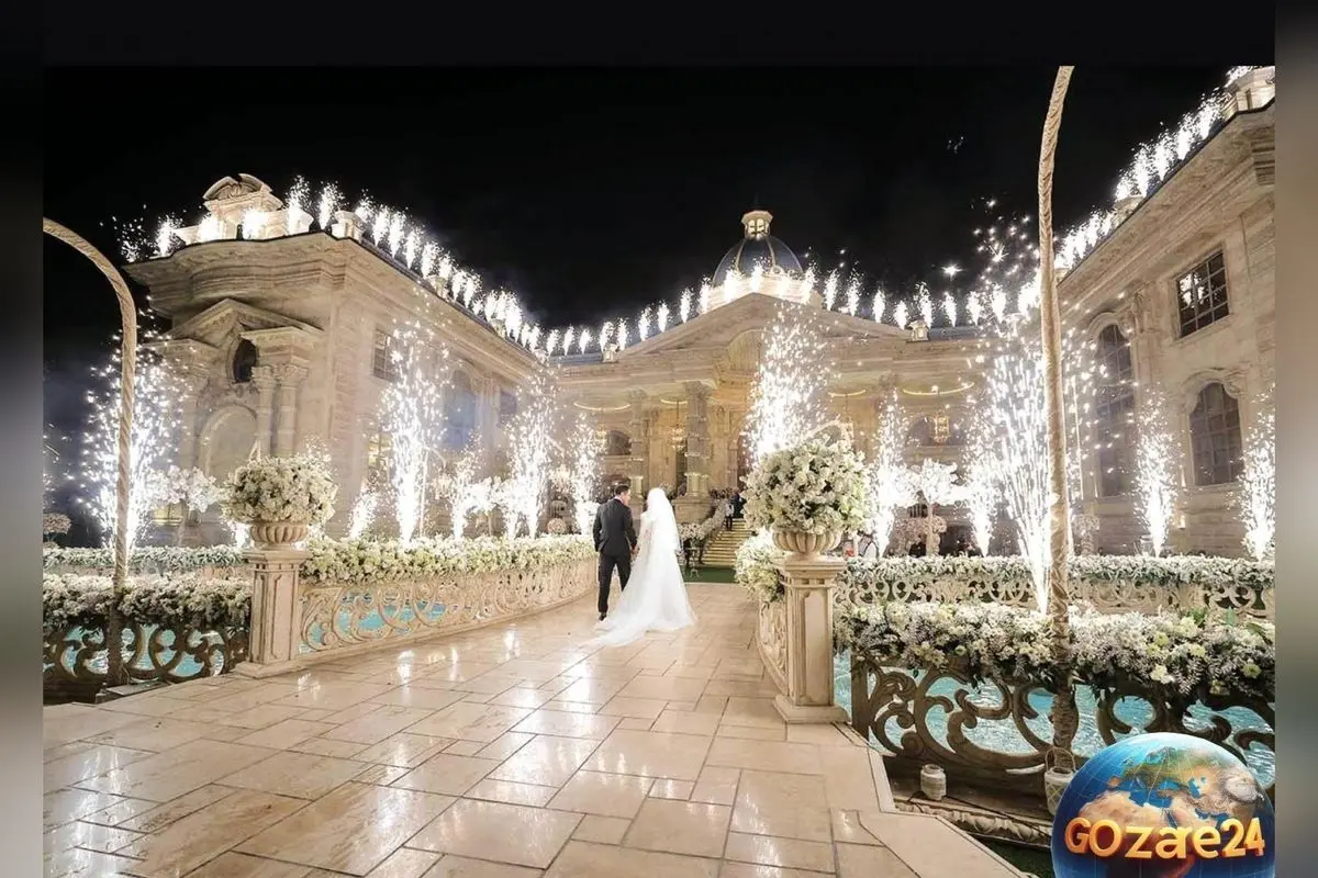 عروسی لاکچری حنیف عمران‌زاده ستاره فوتبال در تالار مجلل + تصاویر لو رفته
