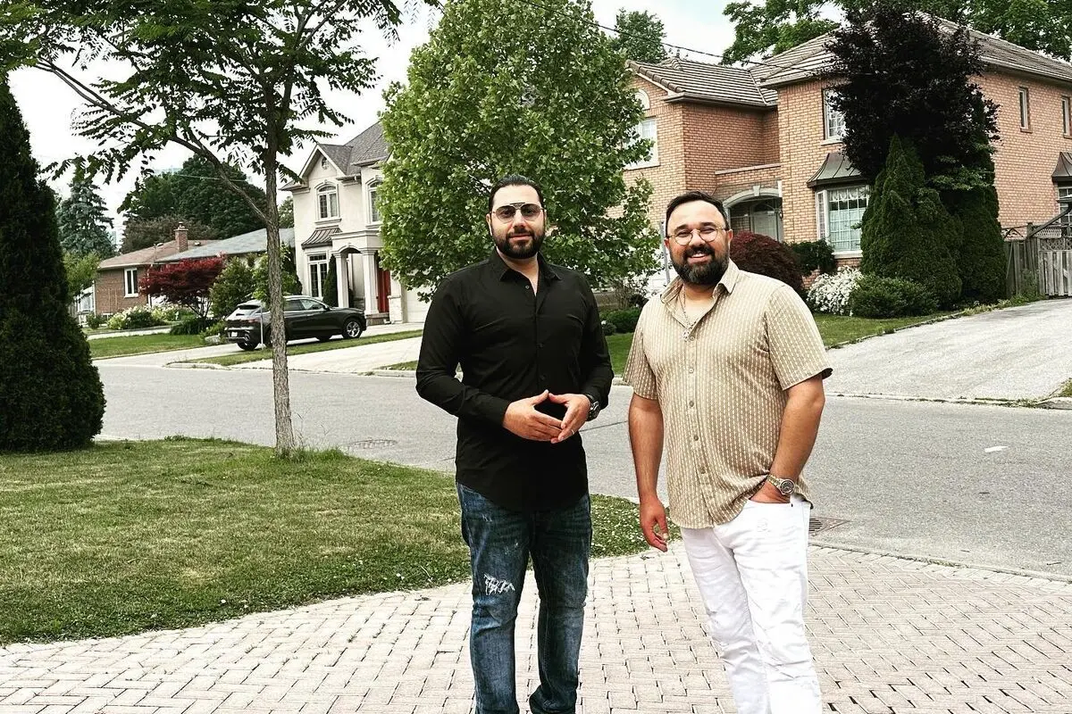عشق‌بازی احسان خواجه‌امیری با پاییز شمرون؛ پاییزگردی رمانتیک!