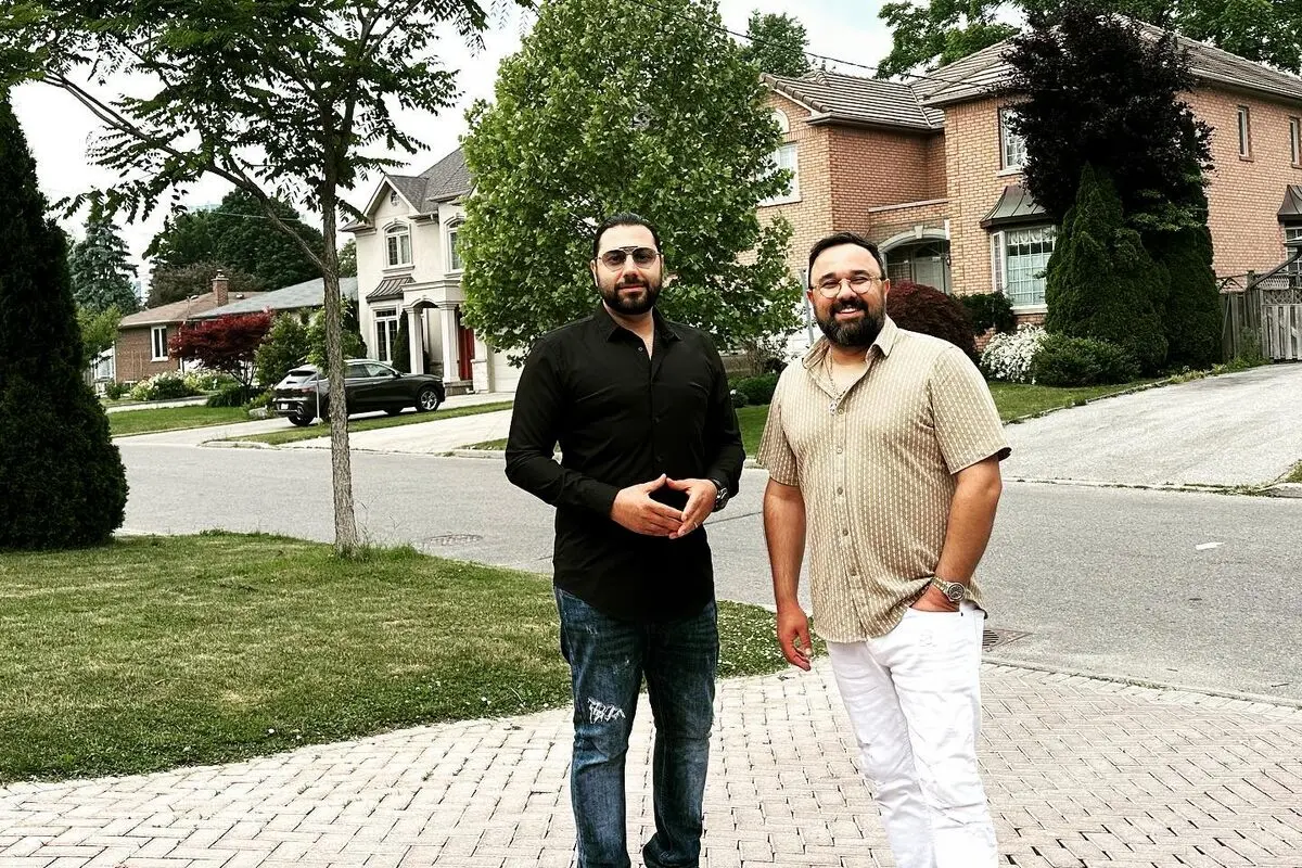 عشق‌بازی احسان خواجه‌امیری با پاییز شمرون؛ پاییزگردی رمانتیک!