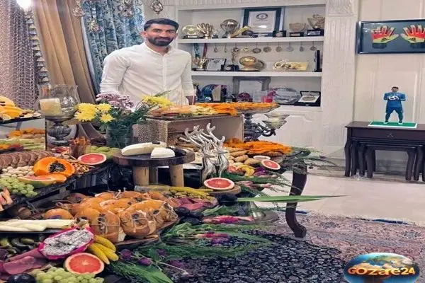 تصاویر خانه لوکس و مدرن علیرضا بیرانوند با طراحی آرامش‌بخش به سبک همسری‌اش اکرم بانو