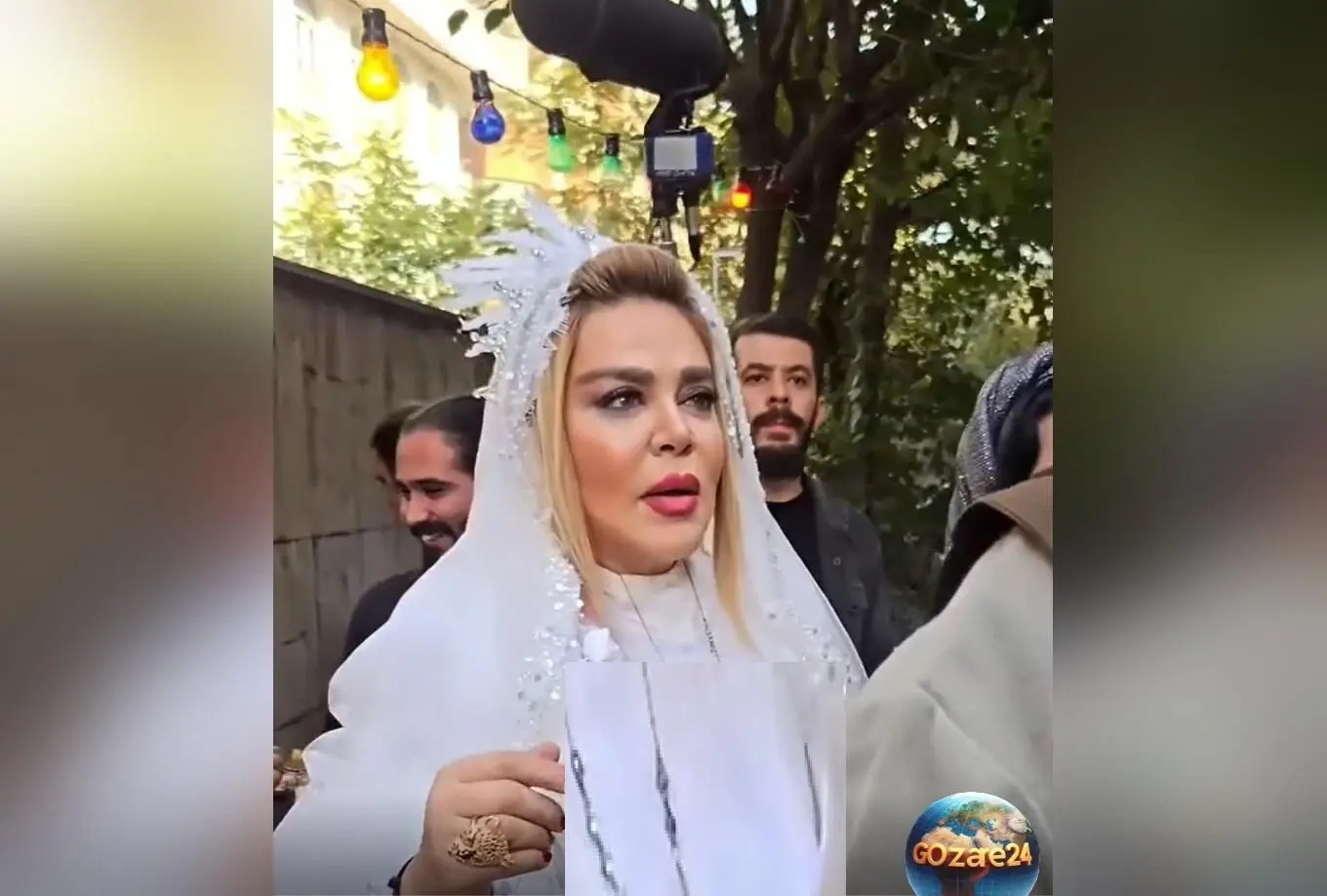 ویدئو جذاب از پشت صحنه عروس شدن بهاره رهنما در کار جدیدش + بار چندم عروس شدن او؟