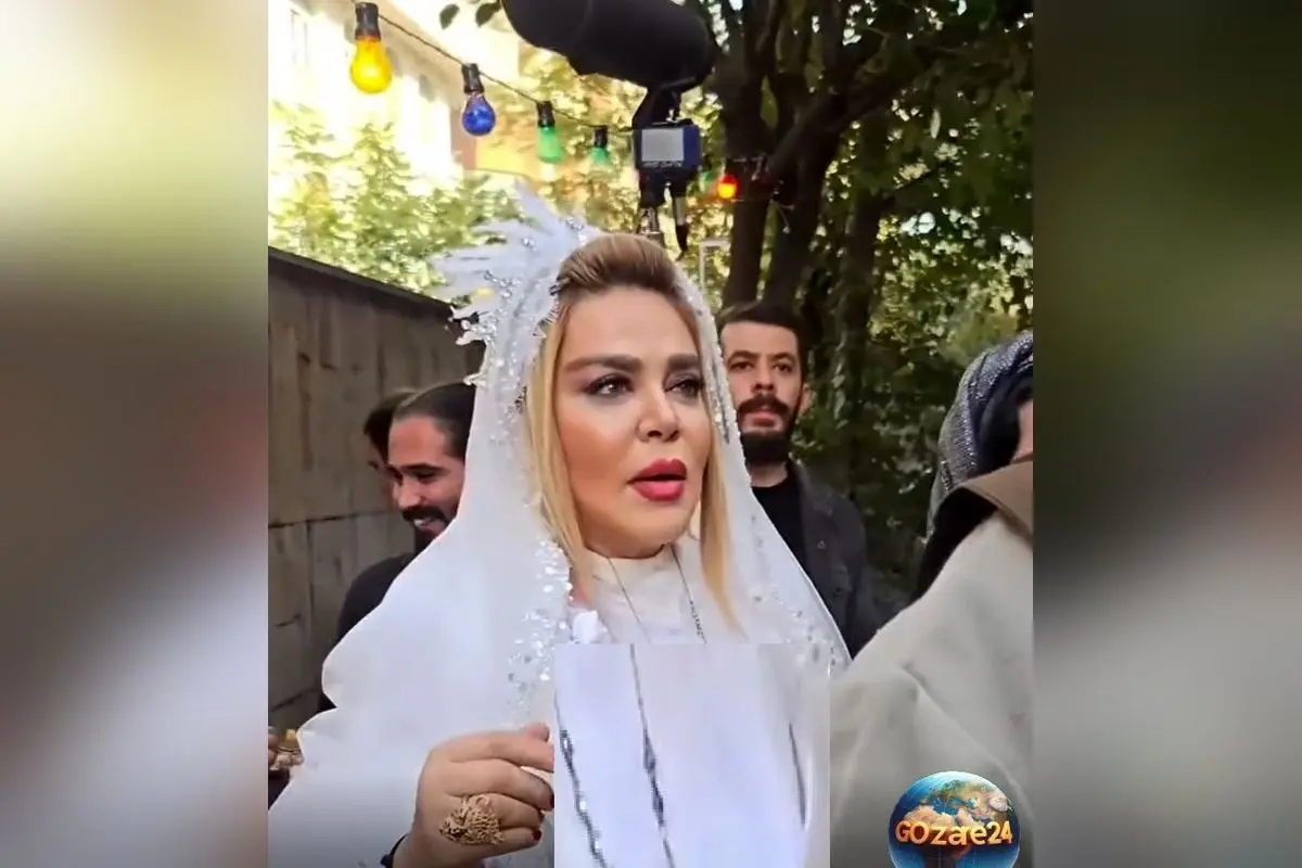 ویدئو جذاب از پشت صحنه عروس شدن بهاره رهنما در کار جدیدش + بار چندم عروس شدن او؟