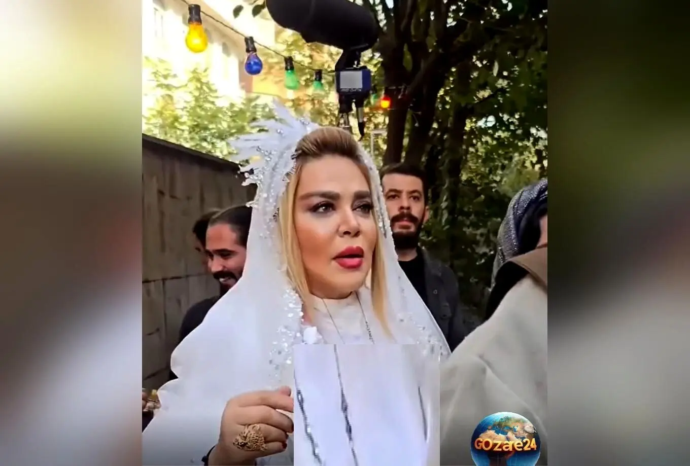 ویدئو جذاب از پشت صحنه عروس شدن بهاره رهنما در کار جدیدش + بار چندم عروس شدن او؟