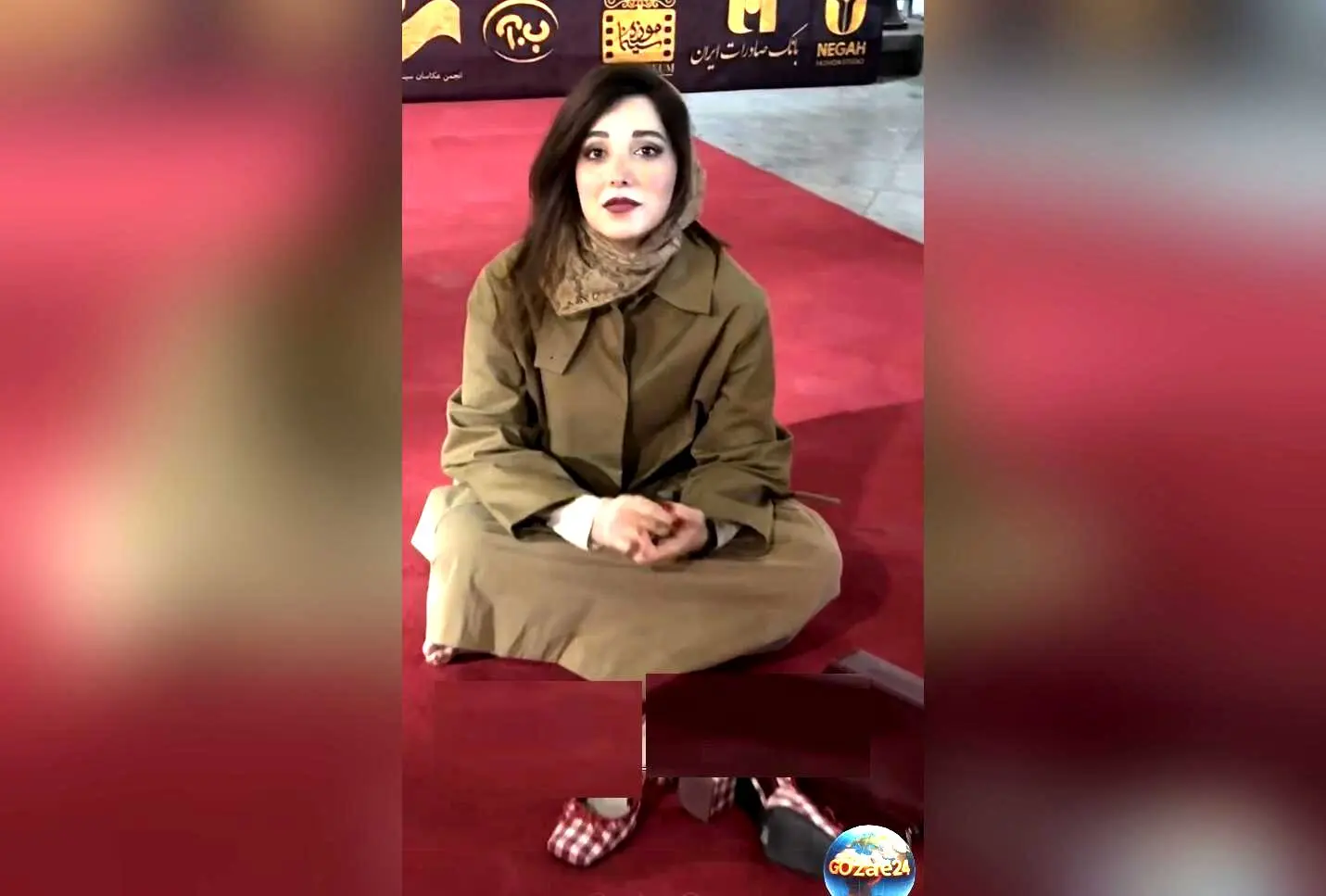 روشنک گرامی در نهمین جشن عکاسان سینمای ایران: اعتراف جالب درباره پاشنه بلند و لحظه‌های خاص مراسم